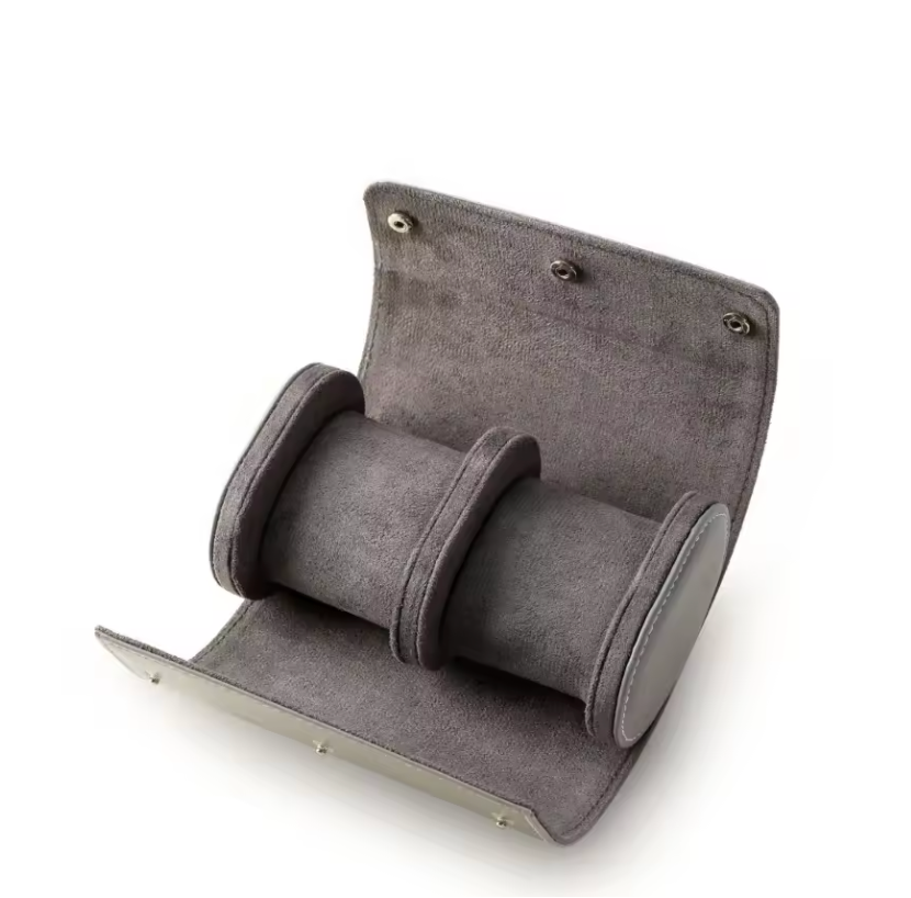 Watch Box 2-Slot Leather Case