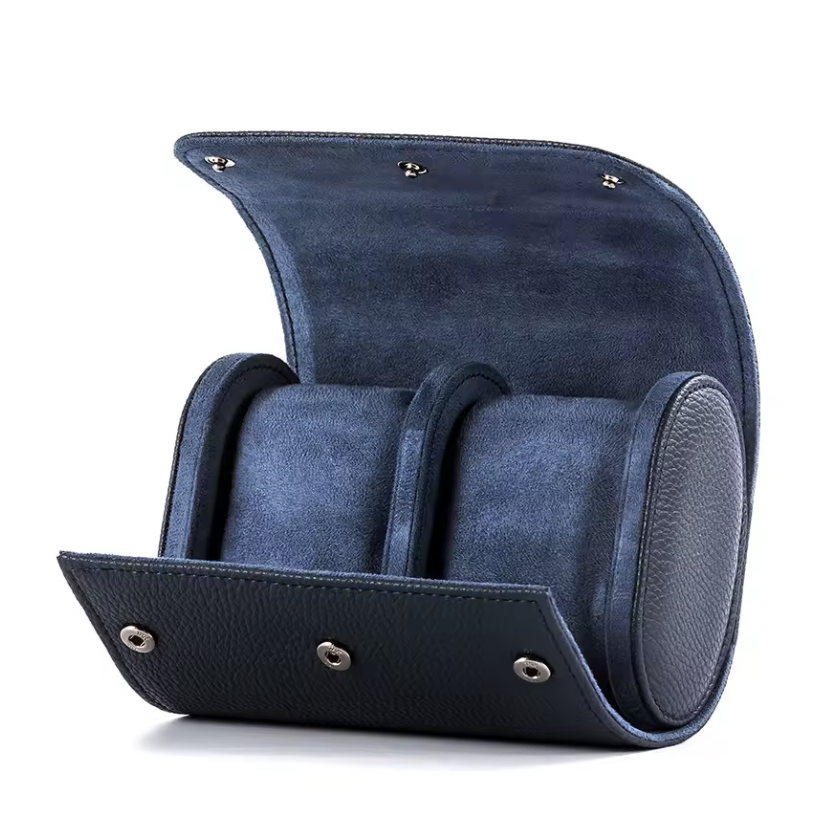 Watch Box 2-Slot Leather Case