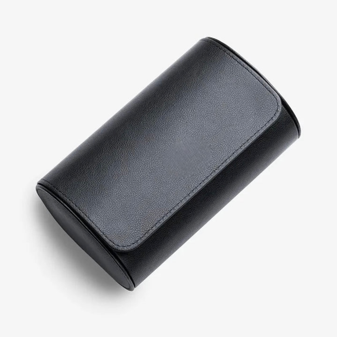 Watch Box 2-Slot Leather Case